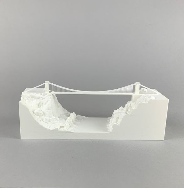 Clifton Suspension Bridge 3D printed model