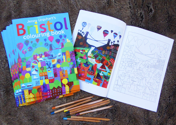 Bristol Colouring Book by Jenny Urquhart