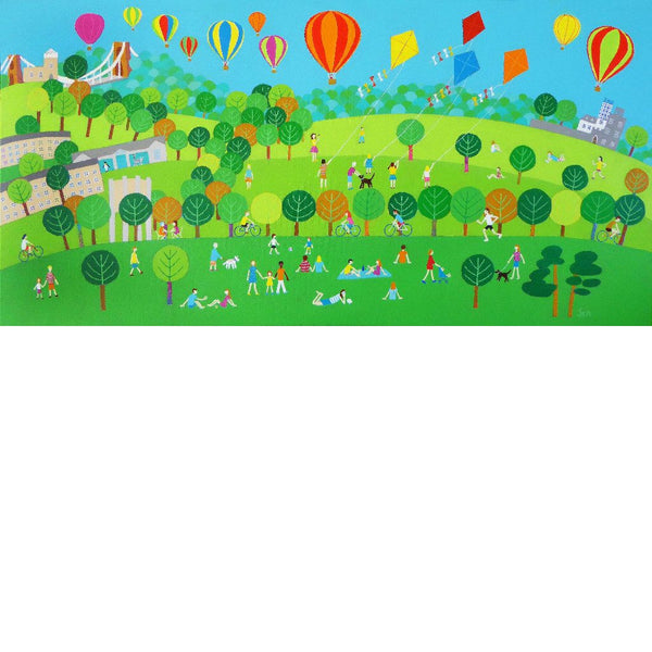 Summer on The Downs - Giclée Print by Jenny Urquhart | The Bristol Shop