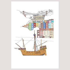 Bristol – The Matthew Art - Giclée Print by Emily Ketteringham at The Bristol Shop