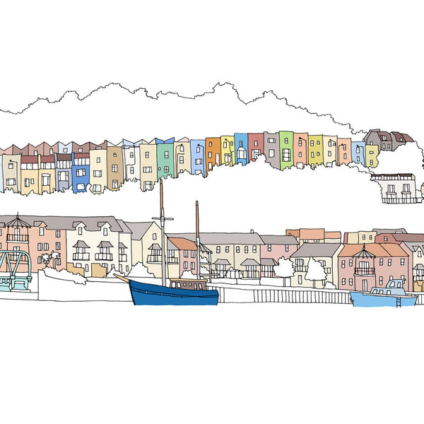 Bristol Harbourside Art - Giclée Print by Emily Ketteringham | The Bristol Shop