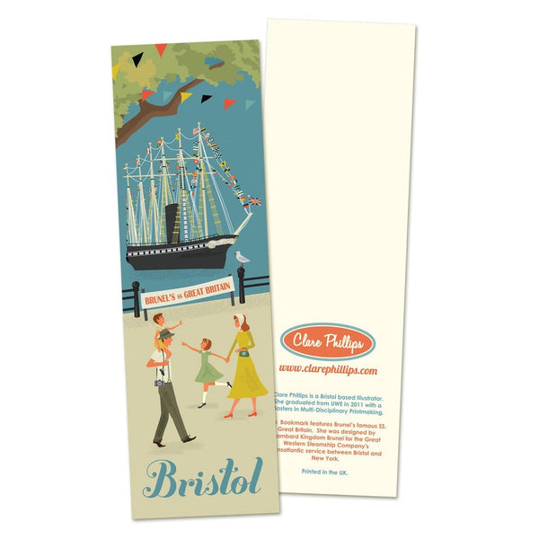 Bristol Bookmark with illustration of SS Great Britain