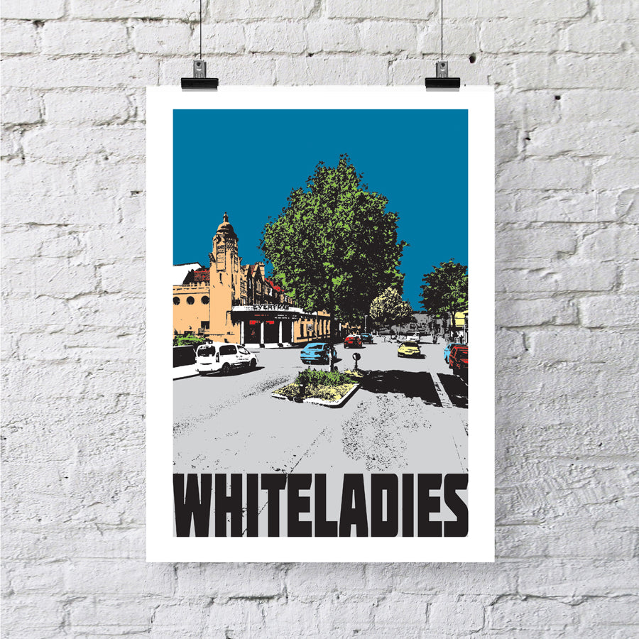 Whiteladies Road Bristol A4 or A3 Print by Susan Taylor The Bristol Shop