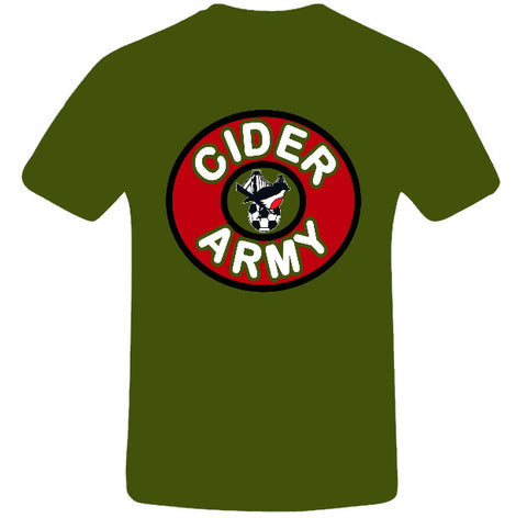 Cider Army Bristol t-shirt featuring the Clifton Suspension Bridge