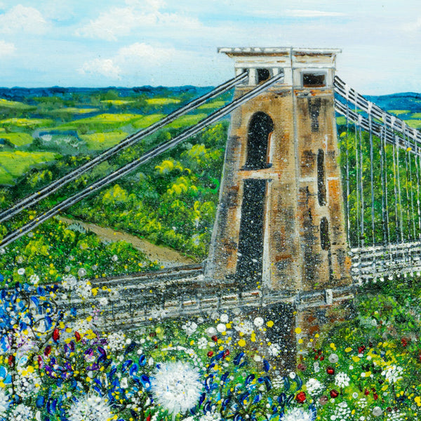 Clifton Suspension Bridge Art by Lynette Bower