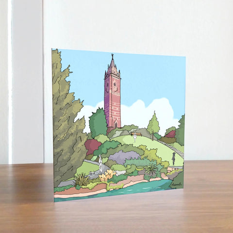 Cabot Tower, Bristol greetings card