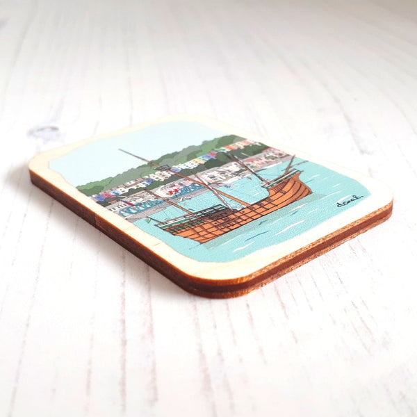 Bristol wooden fridge magnet