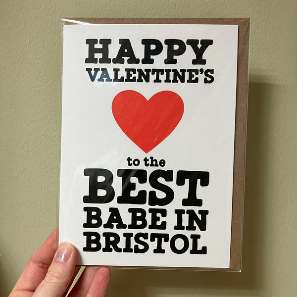 Bristol Valentine's Card
