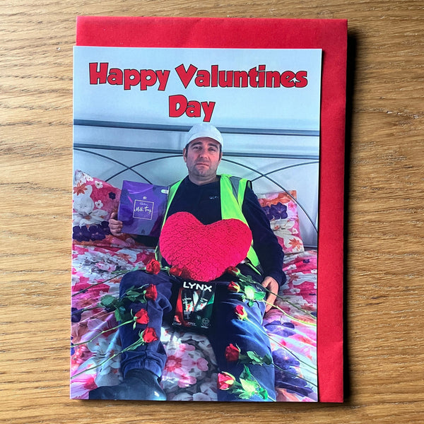 Terry the Odd Job Man Valentine's Card