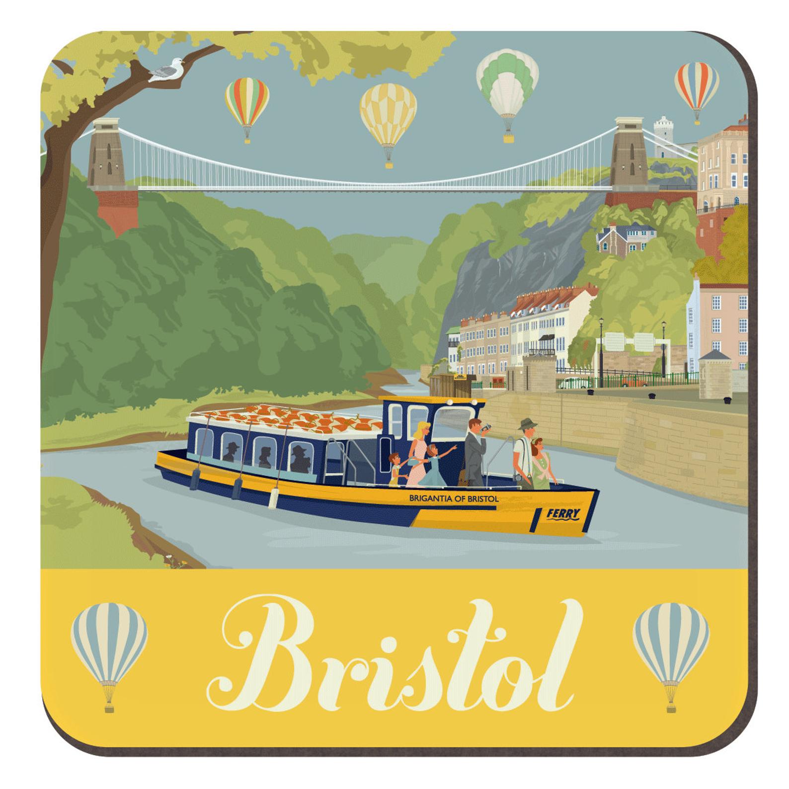 Clifton Suspension Bridge and Bristol Ferry Coaster