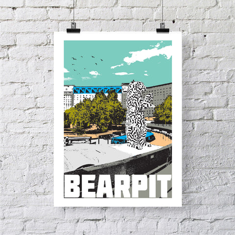 Bearpit Bristol, A4 or A3 Print by Susan Taylor | The Bristol Shop