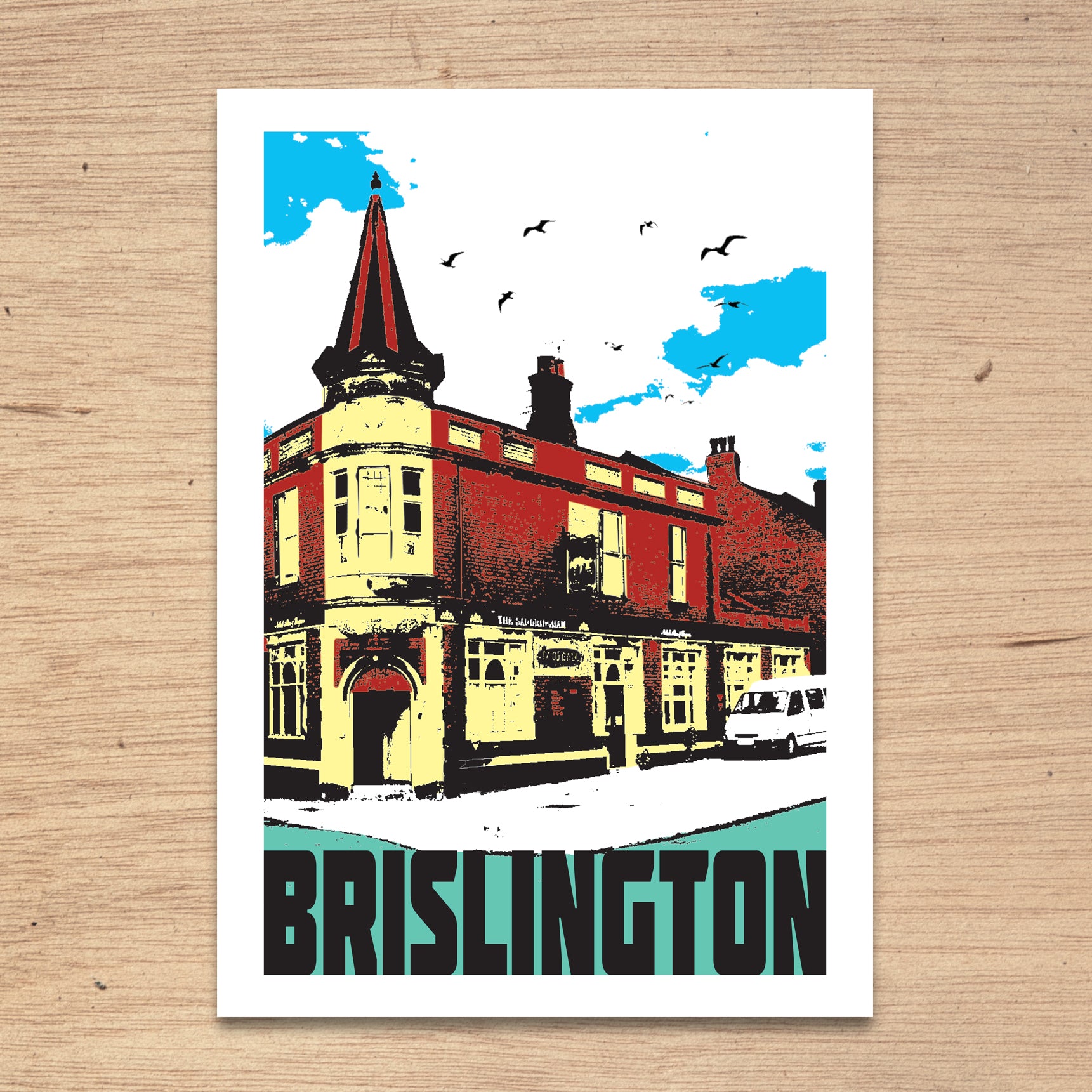 Brislington Bristol, A4 or A3 Print by Susan Taylor Art | The Bristol Shop