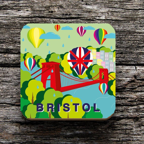 Bristol Balloon Fiesta Coaster by Adriana Barrios | The Bristol Shop