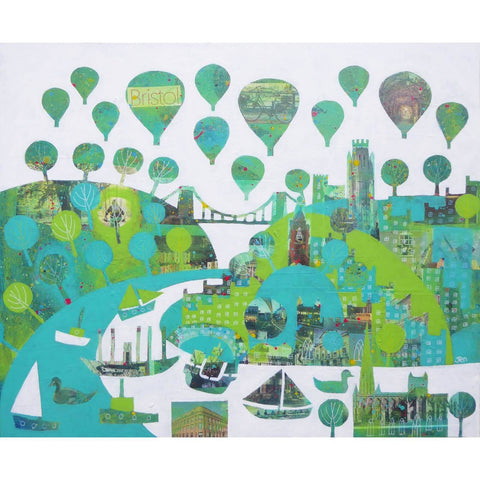 Bristol Green Capital #3 - Giclée Print by Jenny Urquhart | The Bristol Shop