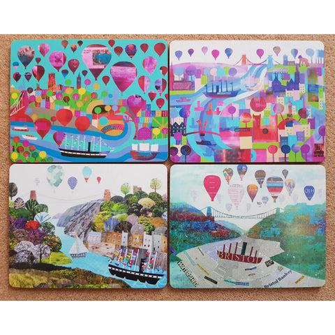 Bristol Placemats - Pack of 4 Placemats by Jenny Urquhart