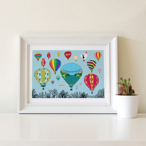 Bristol International Balloon Fiesta Art Print