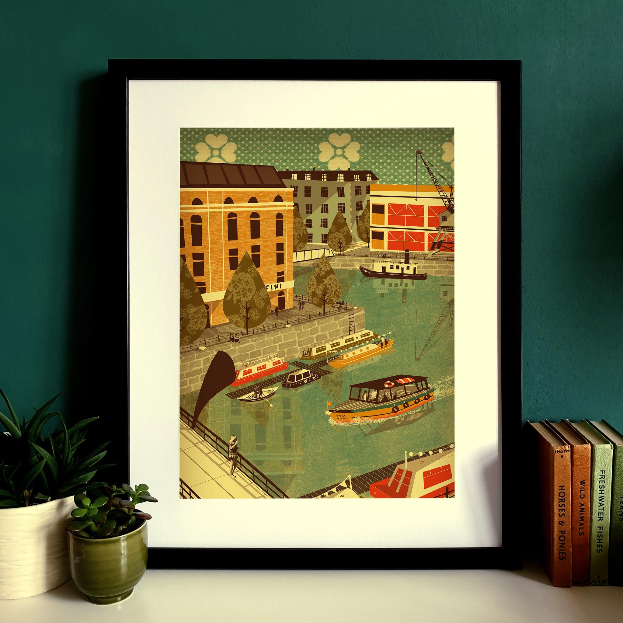 Bristol Harbour A3 Print