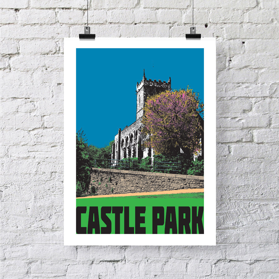 Castle Park Bristol A4 or A3 Print by Susan Taylor