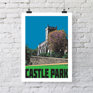 Castle Park Bristol A4 or A3 Print by Susan Taylor