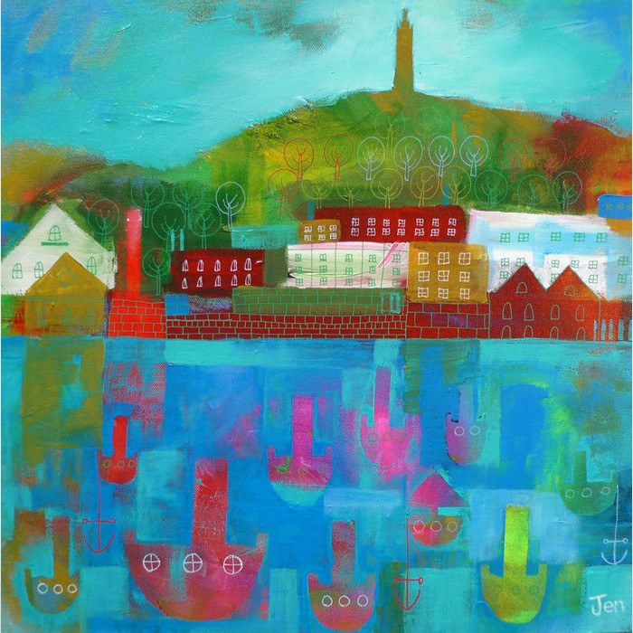 Cabot Tower - Giclée Print by Jenny Urquhart at The Bristol Shop