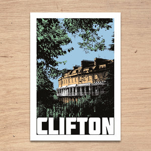 Clifton Bristol, A4 Print by Susan Taylor Art | The Bristol Shop