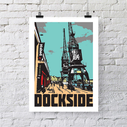 Dockside Bristol, A4 or A3 Print by Susan Taylor