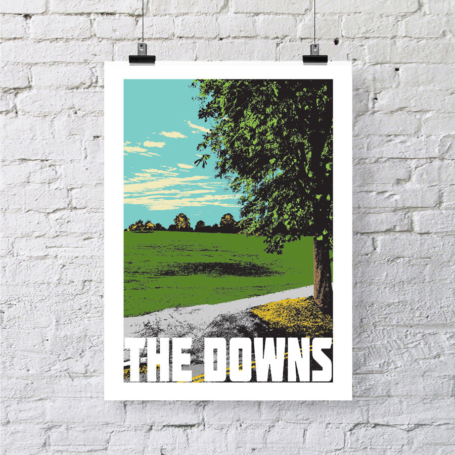 The Downs Bristol A4 or A3 Print by Susan Taylor | The Bristol Shop