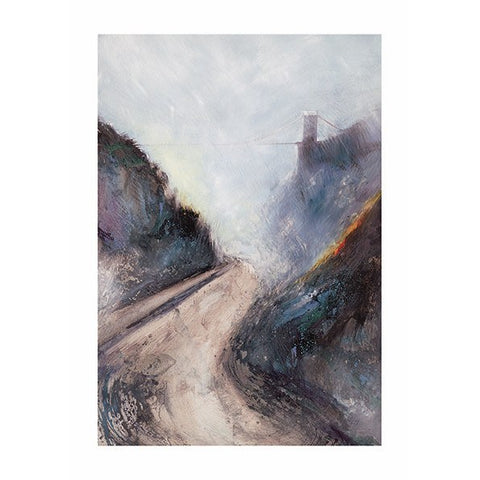 Early Mist at the Suspension Bridge - Giclée Print by Elaine Shaw | The Bristol Shop