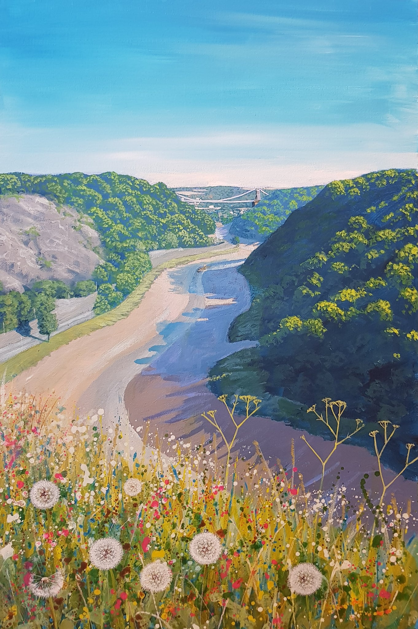 Flowers at the Sea Walls - Giclée Print by Jenny Urquhart | The Bristol Shop