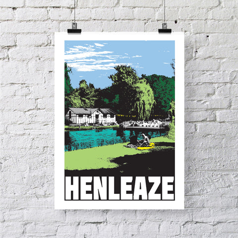 Henleaze Bristol A4 or A3 Print by Susan Taylor | The Bristol Shop
