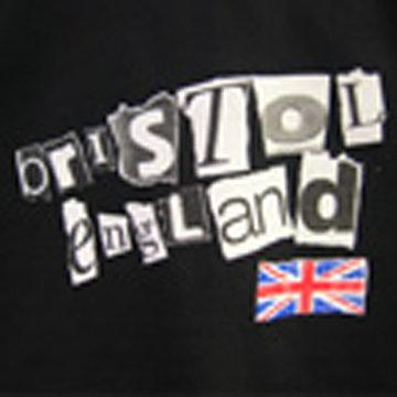 Bristol England, Punk Hoodie by Bristol Clothing