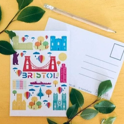 Bristol landmark postcard at The Bristol Shop
