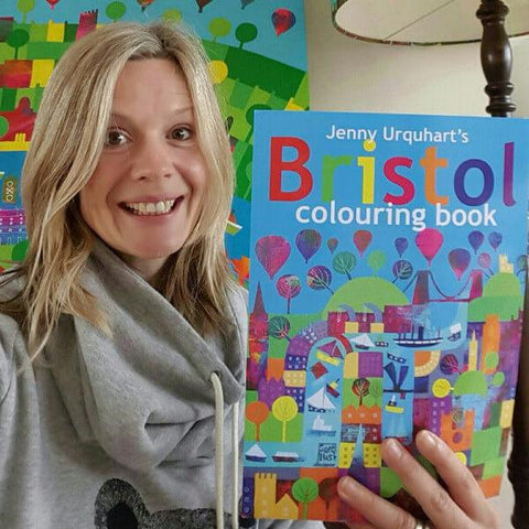 Bristol Colouring Book by Jenny Urquhart | The Bristol Shop