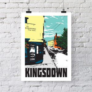 Kingsdown Bristol A4 or A3 Print by Susan Taylor | The Bristol Shop