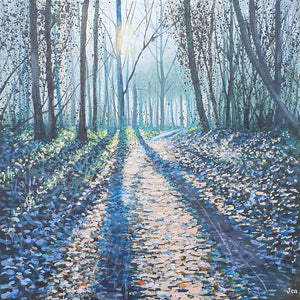 Early morning in Leigh Woods Giclée Print by Jenny Urquhart