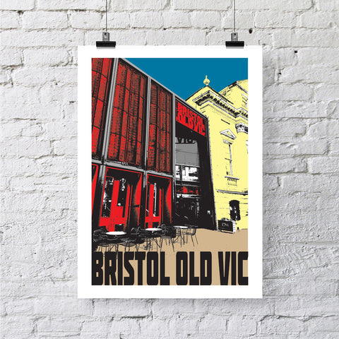 Bristol Old Vic A4 or A3 Print by Susan Taylor | The Bristol Shop