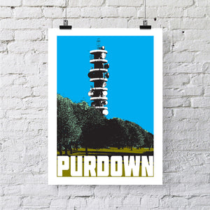 Purdown Bristol A4 or A3 Print by Susan Taylor | The Bristol Shop