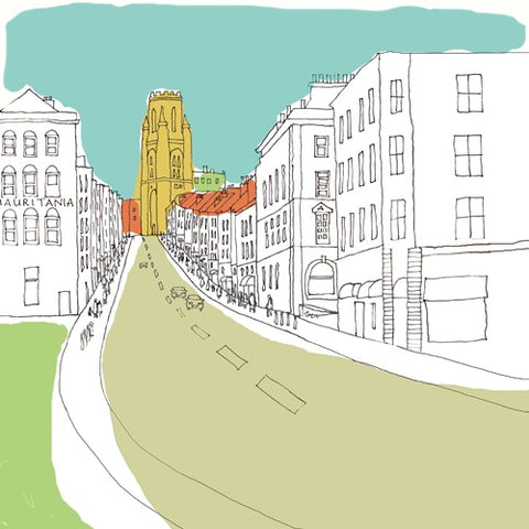 ‘Park Street’ Giclee Print by Jenny Urquhart at The Bristol Shop