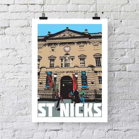 St Nicks Bristol A4 or A3 Print by Susan Taylor | The Bristol Shop