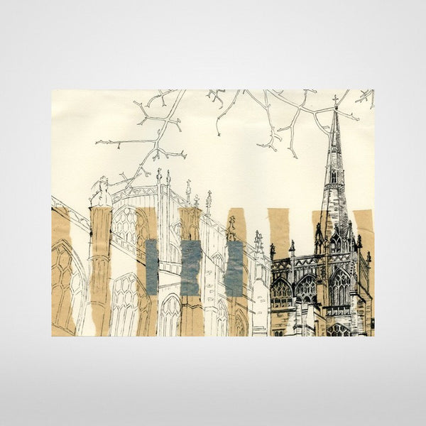 St Mary Redcliffe Bristol Print by Lisa Malyon at The Bristol Shop