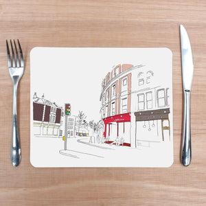 Stokes Croft, Bristol Placemat by Rolfe & Wills | The Bristol Shop
