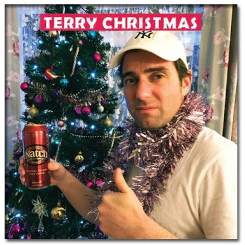 ‘Terry Christmas’ Christmas Card starring Bristol's Terry the Odd Job Man