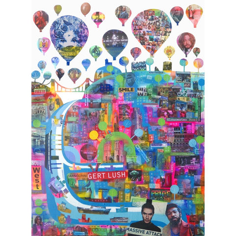 This Is Our Bristol - A2 Charity Poster by Jenny Urquhart | The Bristol Shop