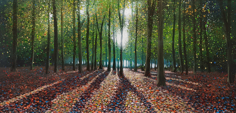 Leigh Woods, Bristol, art print by Jenny Urquhart at The Bristol Shop