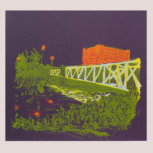 Let’s Create Ashton Bridge - Hand Pulled Screen Print by Amy Hutchings | The Bristol Shop