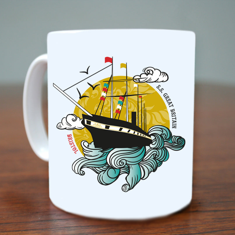 SS Great Britain Mug by Susan Taylor | The Bristol Shop
