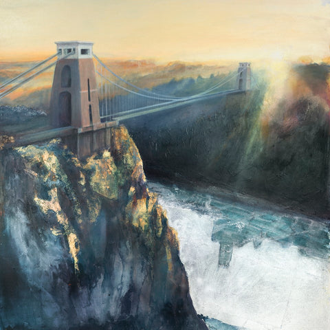 Clifton Suspension Bridge painting by Elaine Shaw
