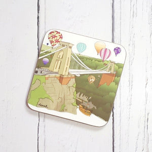 Gorgeous Bristol Coaster by Dona B drawings | The Bristol Shop
