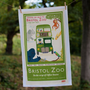 Bristol Zoo Tea Towel at The Bristol Shop