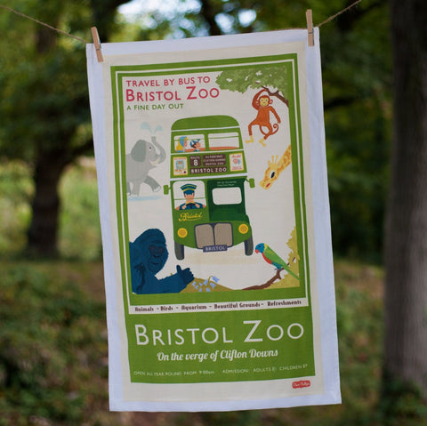 Bristol Zoo Tea Towel at The Bristol Shop